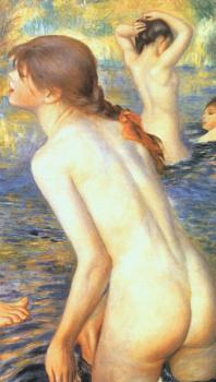 The Large Bathers (detail)